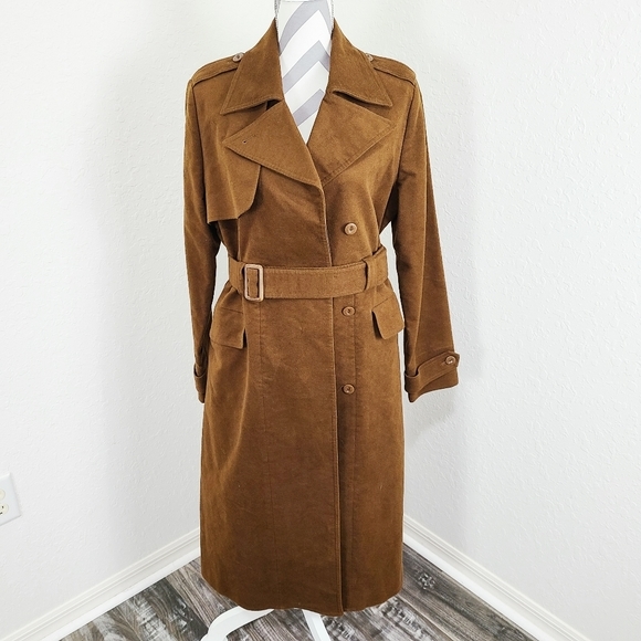 GAP Jackets & Blazers - Gap | New Long Pea Coat Brown Cotton Blend Medium